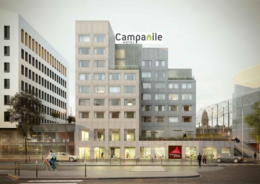 Готель Campanile Metz Centre - Gare Екстер'єр фото